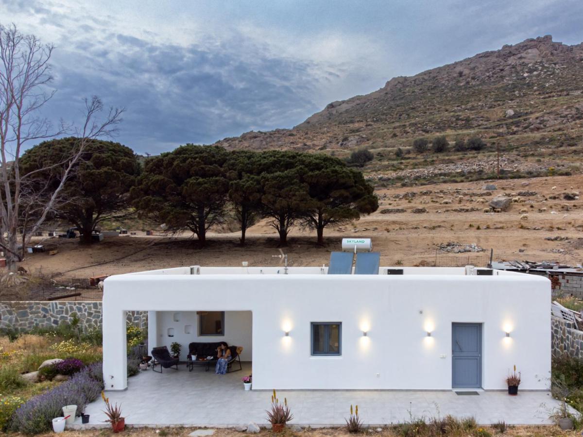 Cycladic Home On The Hill With Beautiful Views!! Agkidia Екстериор снимка