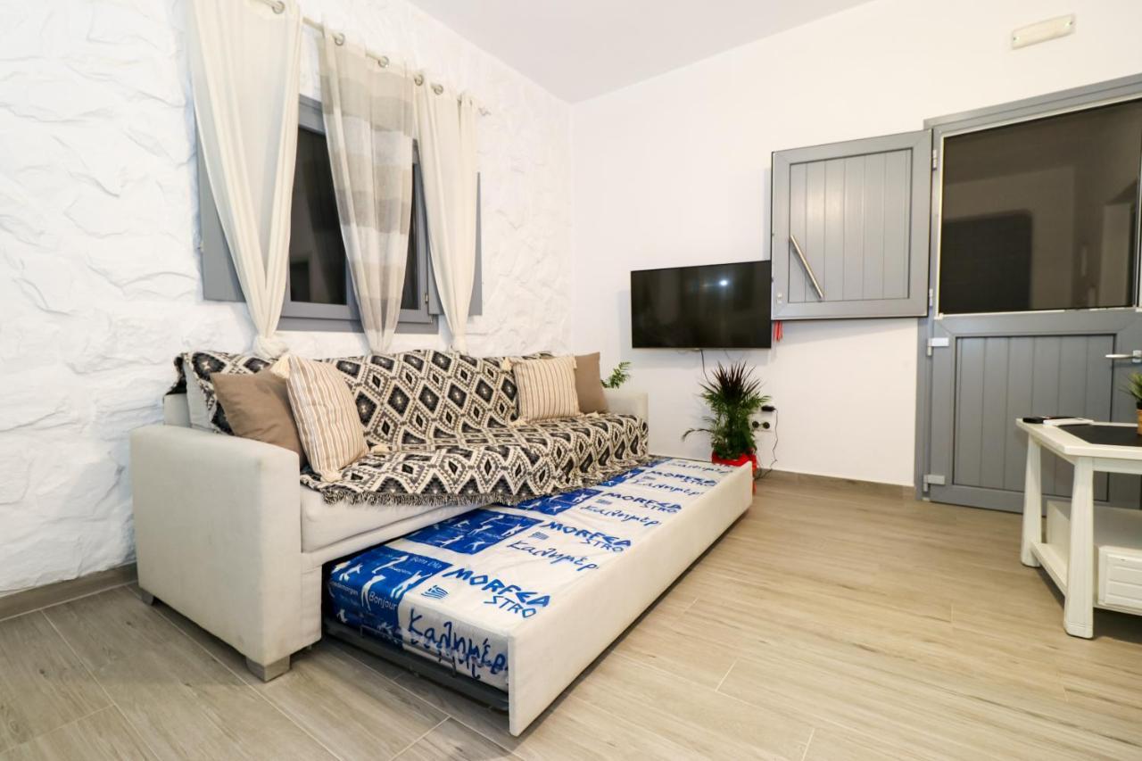 Cycladic Home On The Hill With Beautiful Views!! Agkidia Екстериор снимка