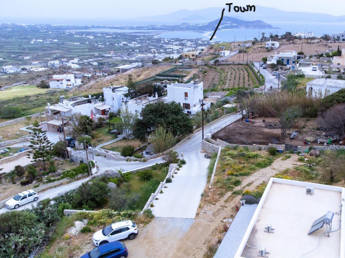 Cycladic Home On The Hill With Beautiful Views!! Agkidia Екстериор снимка