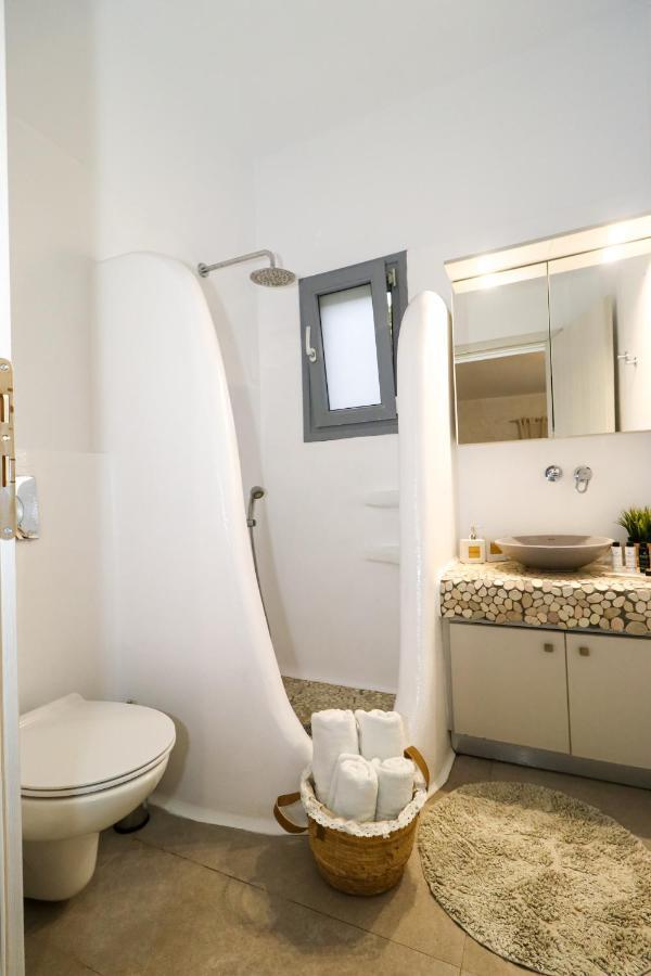 Cycladic Home On The Hill With Beautiful Views!! Agkidia Екстериор снимка