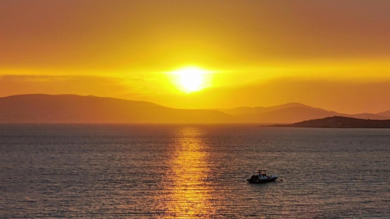Cycladic Home On The Hill With Beautiful Views!! Agkidia Екстериор снимка